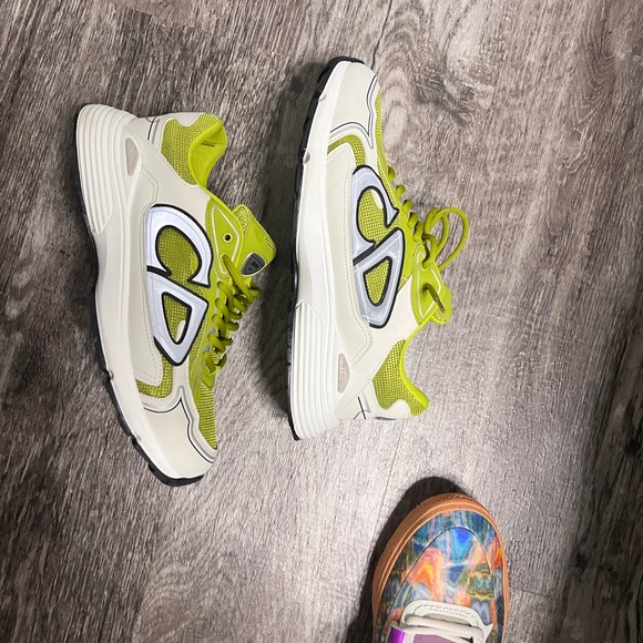 Dior B30 Sneakers Lime Green Sz 44__ men’s 10 - Picture 3 of 13